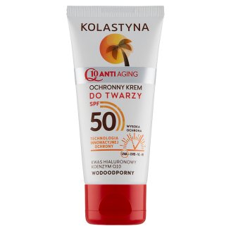 Kolastyna Q10 Anti Aging Ochronny krem do twarzy SPF 50 50 ml