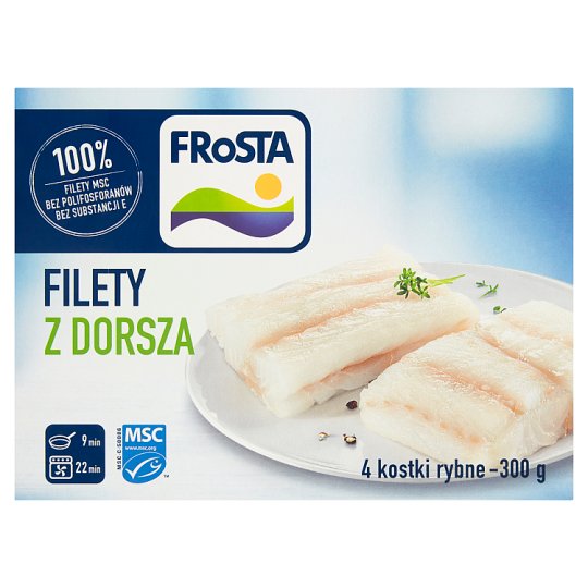FRoSTA Cod Fillets 300 g (4 Pieces)