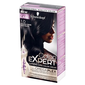 Schwarzkopf Color Expert Farba do włosów 1.0 Bogata czerń