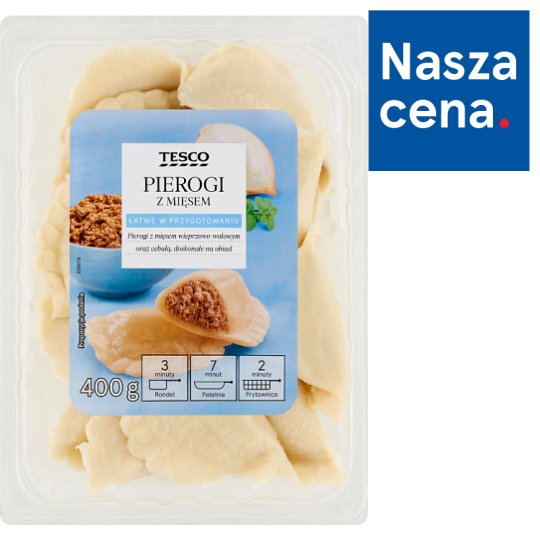 Tesco Dumplings with Meat 400 g