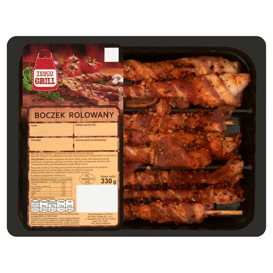 Tesco Grill Boczek rolowany 330 g