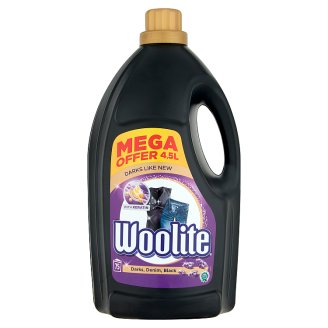 Woolite Czerń ciemne kolory & jeans z keratyną Płyn do prania 4,5 l (75 prań)