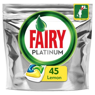 Fairy Platinum All In One Lemon Kapsułki do zmywarki 45 sztuk