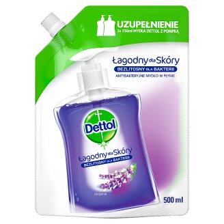Dettol Ukojenie Antybakteryjne mydło w płynie Zapas 500 ml