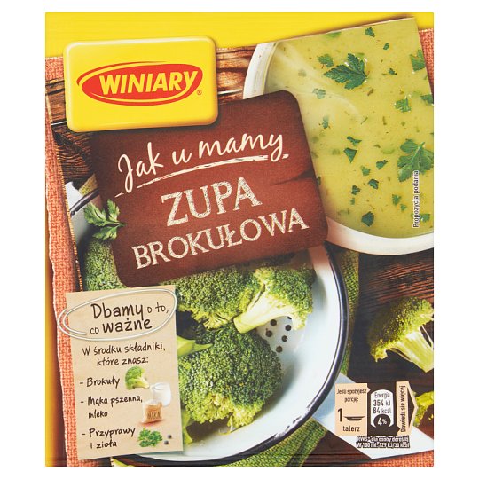 Winiary Jak u Mamy Zupa brokułowa 49 g