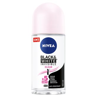 NIVEA Black&White Invisible Clear Antyperspirant w kulce 50 ml