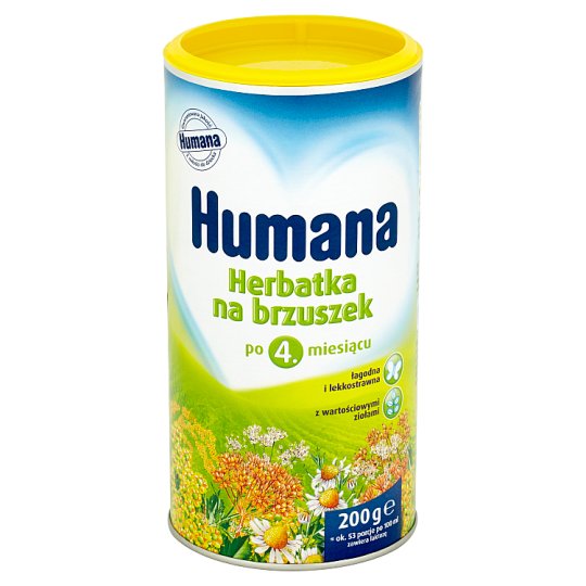 Humana Herbatka na brzuszek po 4. miesiącu 200 g