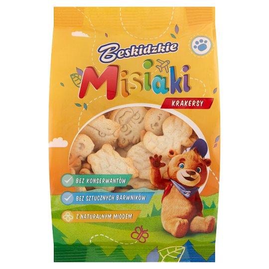 Aksam Beskidzkie Misiaki Crackers 90 g