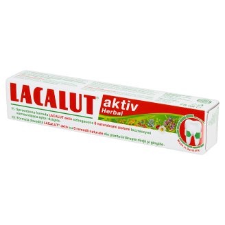 Lacalut Aktiv Herbal Pasta do zębów 75 ml