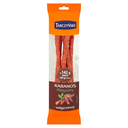 Tarczyński Kabanos Klasyczny wieprzowy 200 g