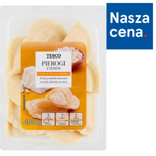 Tesco Dumplings with Cottage Cheese 400 g