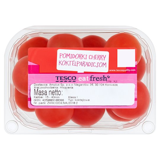 Tesco Pomidorki cherry 250 g