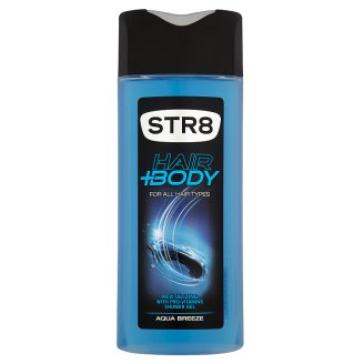 STR8 Hair+Body Aqua Breeze Rewitalizujący żel pod prysznic 400 ml