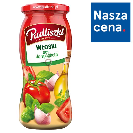 Pudliszki Sos do spaghetti włoski 500 g