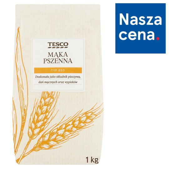 Tesco Mąka pszenna typ 650 1 kg