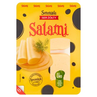 Serenada Okrągły ser żółty Salami 135 g