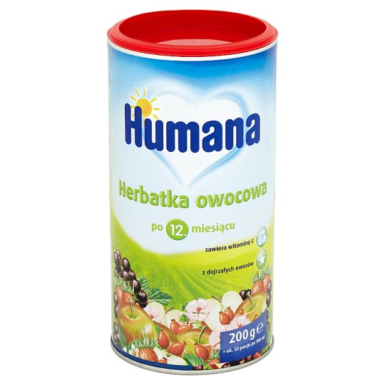 Humana Herbatka owocowa po 12. miesiącu 200 g