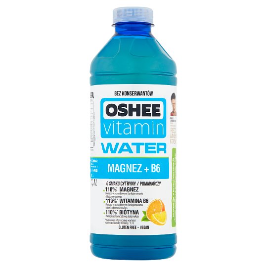Oshee Vitamin Water Napój niegazowany o smaku cytryny-pomarańczy 1,1 l