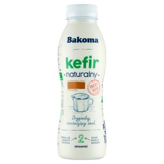 Bakoma Kefir naturalny 390 g