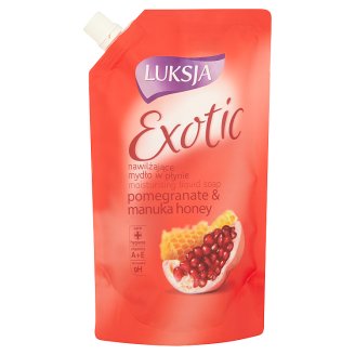 Luksja Exotic Pomegranate & Manuka Honey Nawilżające mydło w płynie opakowanie uzupełniające 400 ml