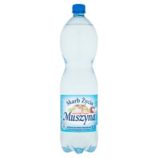 Muszyna Skarb Życia Naturalna woda mineralna wysokozmineralizowana lekko gazowana 1,5 l