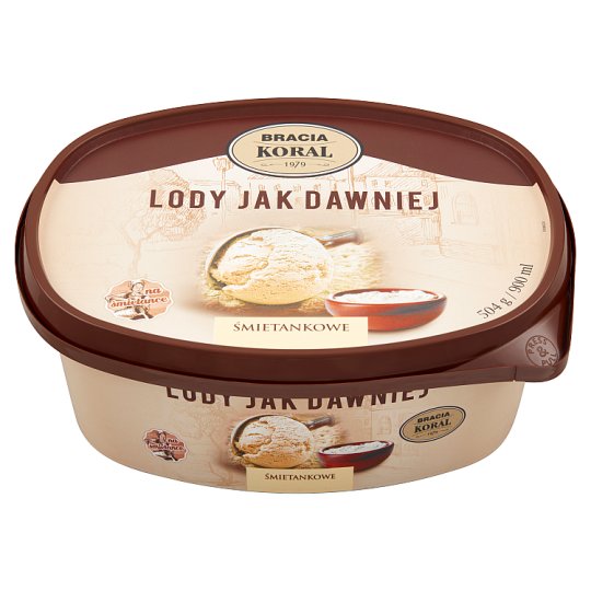 Bracia Koral Lody jak dawniej Ice Cream 900 ml