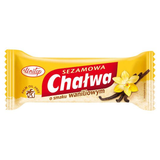 Unitop Chałwa sezamowa o smaku waniliowym 50 g