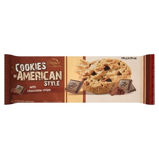 Bogutti Coookies in American Style Kruche ciasteczka z czekoladą 135 g