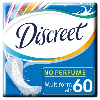 Discreet Air Multiform Oddychające wkładki higieniczne 60 sztuk