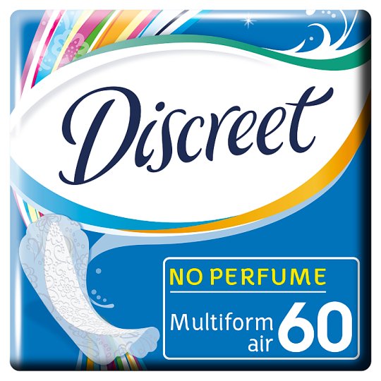 Discreet Air Multiform Oddychające wkładki higieniczne 60 sztuk