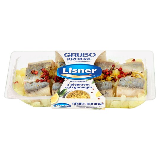 Lisner Filety śledziowe z pieprzem cytrynowym 200 g
