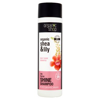 Organic Shop Jedwabny nektar Szampon do włosów nadający jedwabisty połysk 280 ml