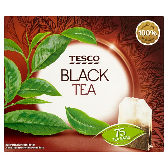 Tesco Black Tea 150 g (75 Tea Bags)