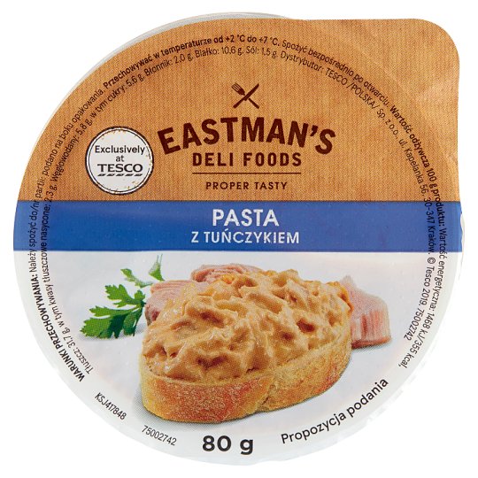 Eastman's Deli Foods Pasta z tuńczykiem 80 g