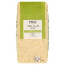 Tesco Ryż długoziarnisty preparowany termicznie 1 kg