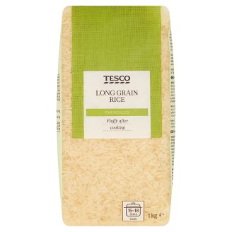 Tesco Ryż długoziarnisty preparowany termicznie 1 kg