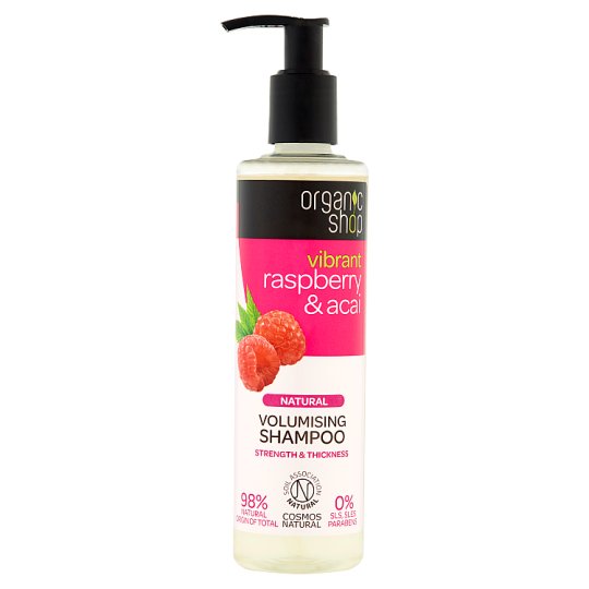 Organic Shop Szampon nadający objętość malina & acai 280 ml