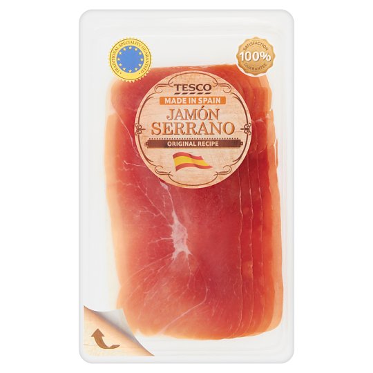 Tesco Szynka dojrzewająca Jamón Serrano 80 g
