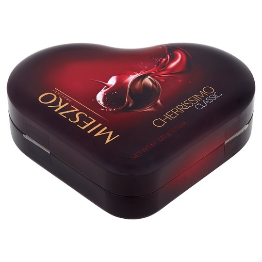Mieszko Cherrissimo Classic Praliny z wiśnią w alkoholu 185 g