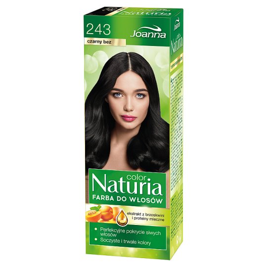 Joanna Naturia color Farba do włosów czarny bez 243