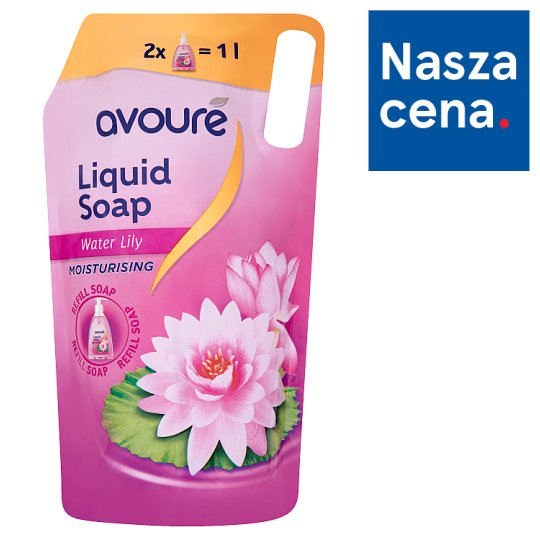 Avoure Water Lily Mydło w płynie opakowanie uzupełniające 1 l
