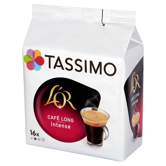 Tassimo L'OR Café Long Intense Kawa mielona 128 g (16 kapsułek)