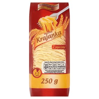 Z Dobrego Ziarna Makaron krajanka z kurkumą 2 jajeczny 250 g
