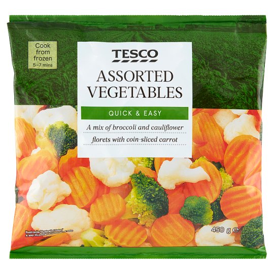 Tesco Mieszanka warzywna 450 g