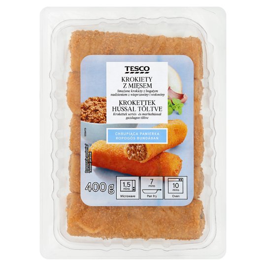 Tesco Krokiety z mięsem 400 g