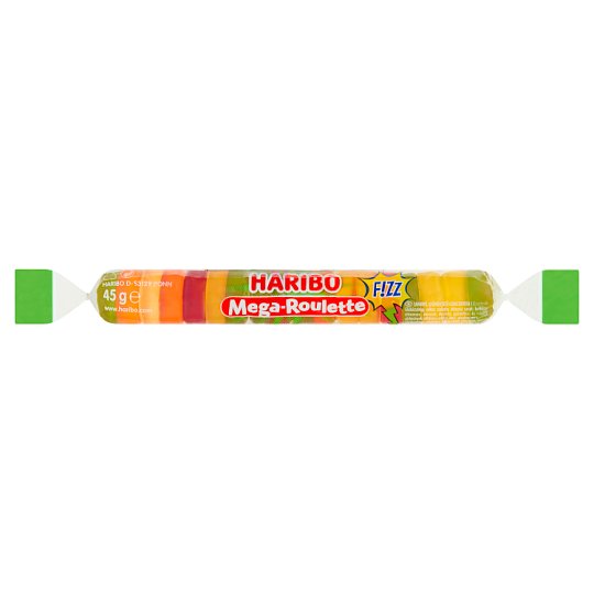Haribo Mega-Roulette Żelki owocowe 45 g