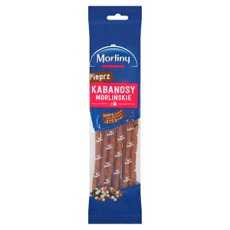 Morliny Kabanosy morlińskie pieprz 105 g