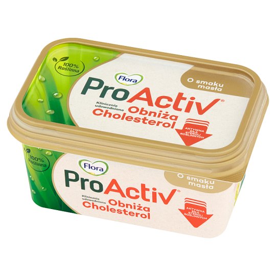 Flora ProActiv Tłuszcz roślinny do smarowania o smaku masła 400 g