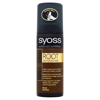 Syoss Root Retoucher Spray maskujący odrosty brąz 120 ml