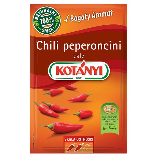 Kotányi Chili peperoncini całe 8 g
